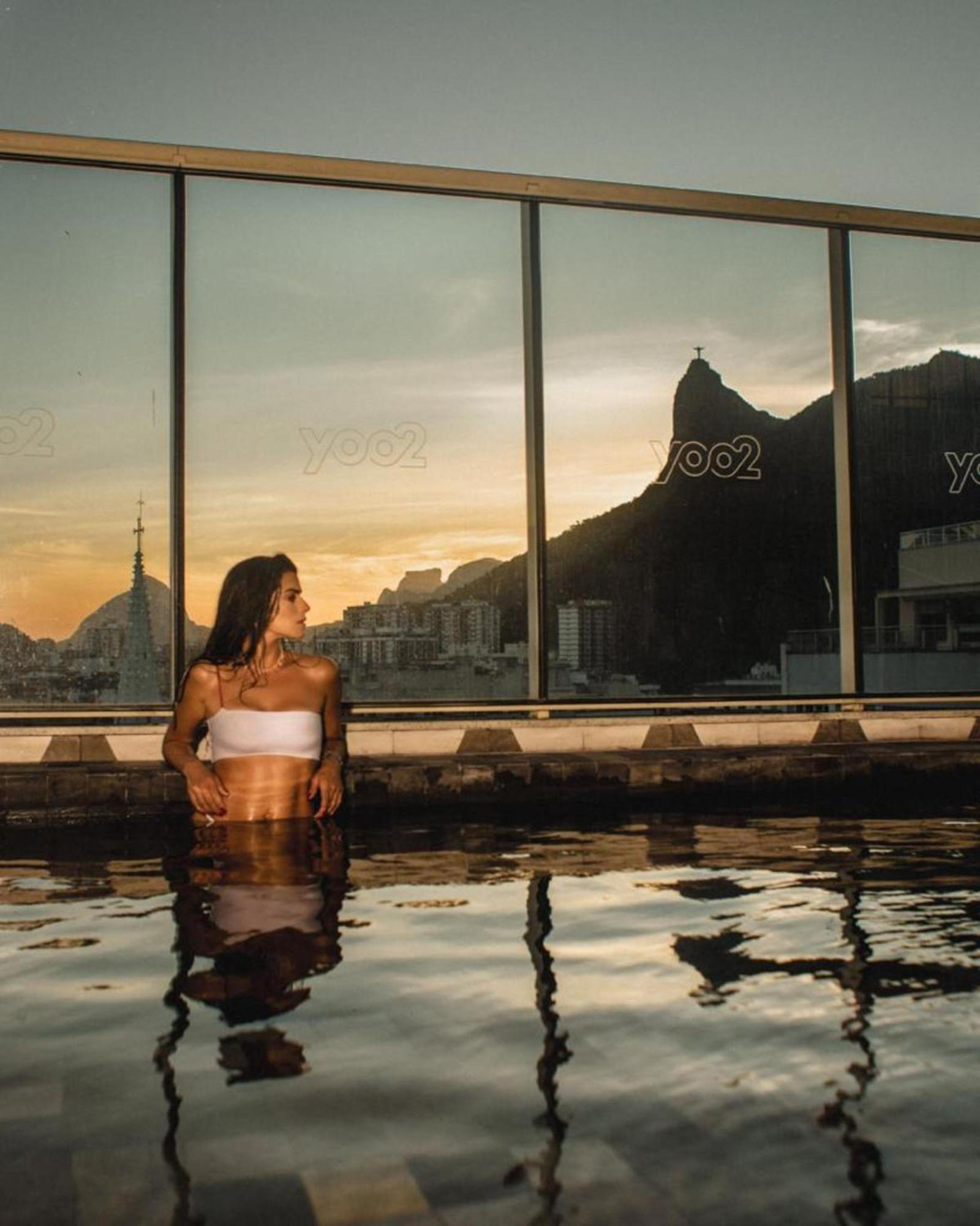 Hotel Yoo2 Rio De Janeiro, Tapestry Collection By Hilton Exterior foto View of the Sugarloaf Mountain from the hotel
